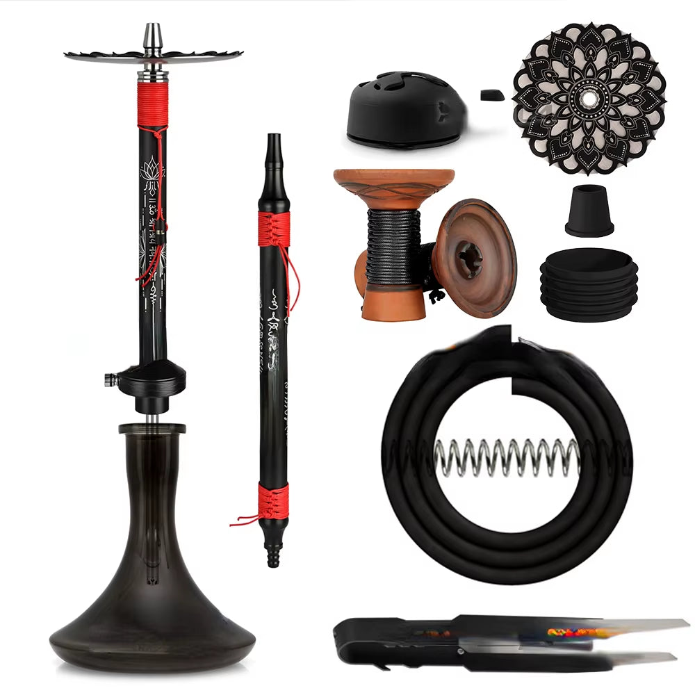 New Hookah, Hookah Single Tube Pot Large Gift Box Full Set