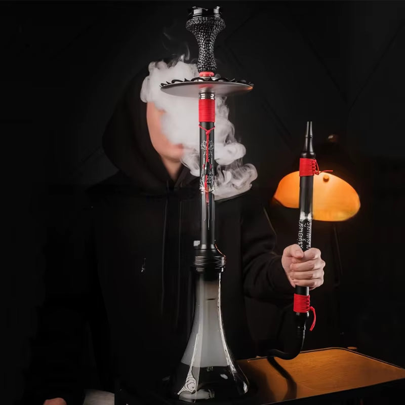 New Hookah, Hookah Single Tube Pot Large Gift Box Full Set