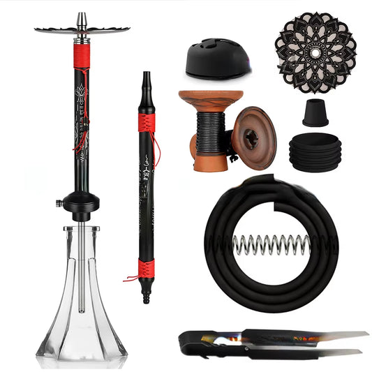 New Hookah, Hookah Single Tube Pot Large Gift Box Full Set