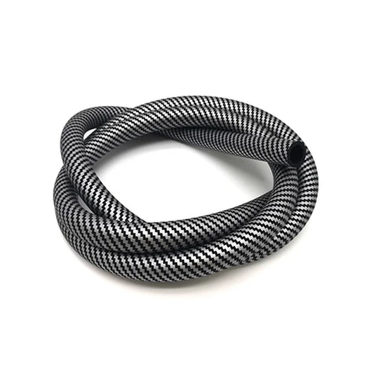 Colourful Silicone Hookah Hoses Shisha Accessories Carbon Fiber Skull Black Blue Color ID 12Mm OD 17Mm LEN 1500Mm LM-H056