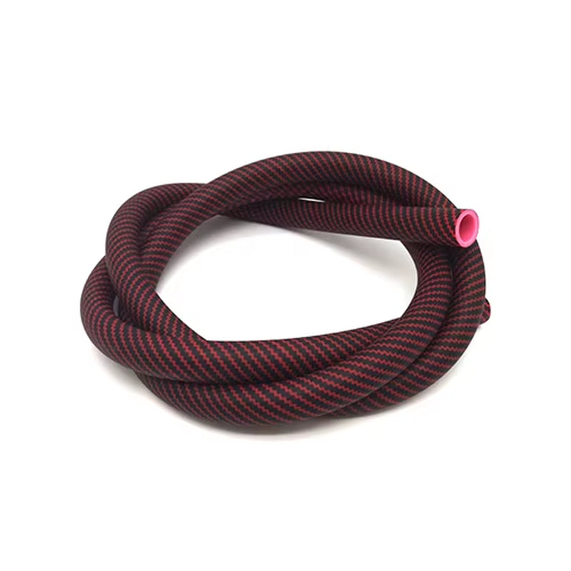 Colourful Silicone Hookah Hoses Shisha Accessories Carbon Fiber Skull Black Blue Color ID 12Mm OD 17Mm LEN 1500Mm LM-H056